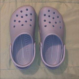 Blue Crocs- size 8 womans